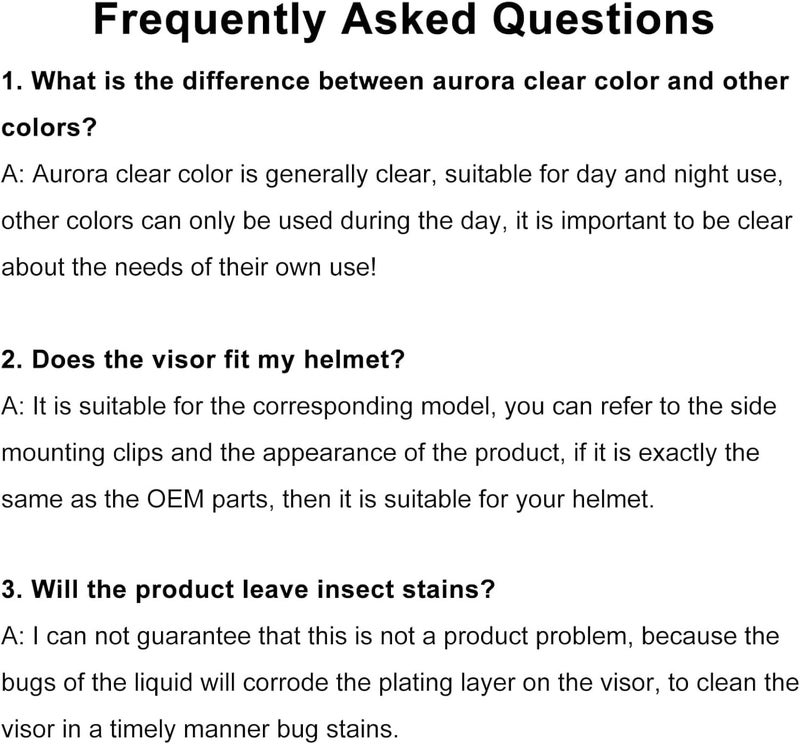 psler Qualifier Visor- Qualifier DLX Helmet Visor Motorcycle Face Shield Accessories Replacement for Bell Qualifier/Star/Vortex/RS-1/Revolver,Deep Red - Image 5